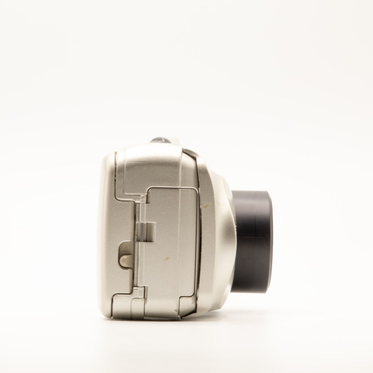 Opposite side view of the Olympus MJU Zoom 115 35mm camera body