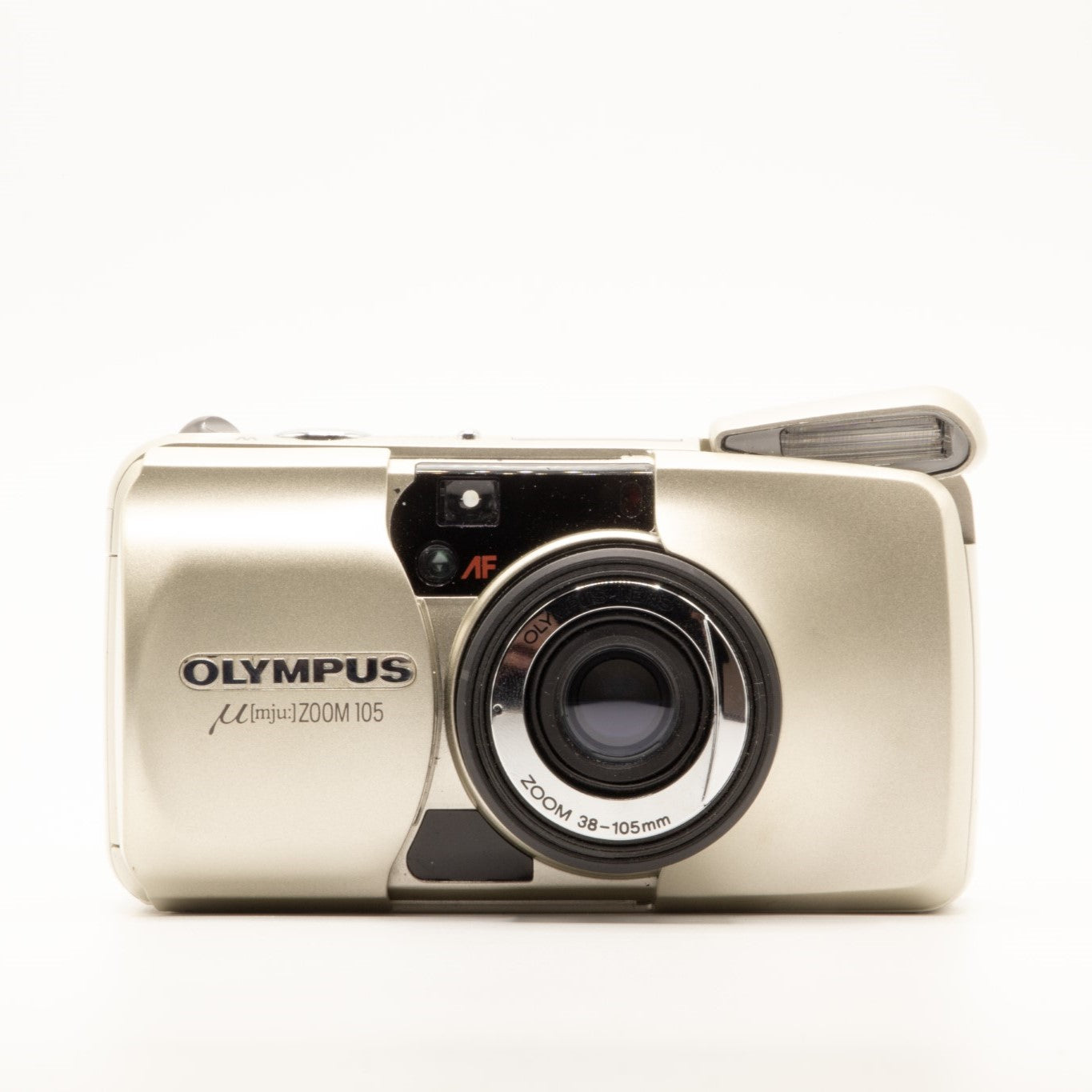 Olympus Stylus 2024 Zoom 105 BLACK 35mm Film Camera Made in JAPAN - FAST SHIP