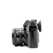 Canon AE-1 Program 35mm SLR Film Camera with FD 50mm f/1.8 Lens