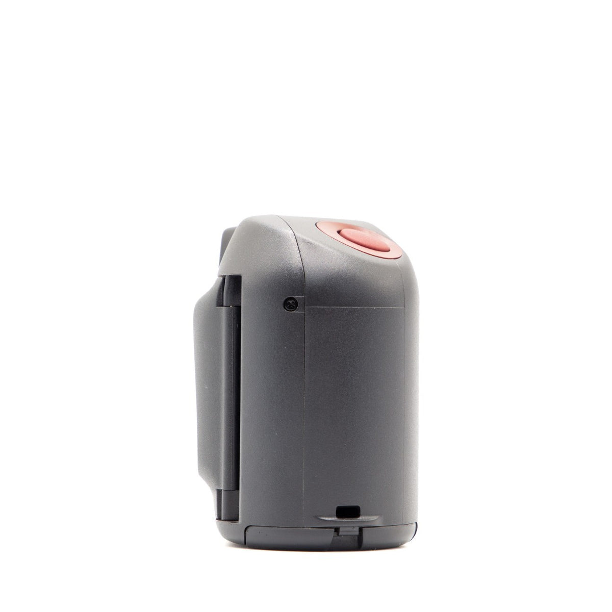 Side view of the Canon Autoboy Lite 2 vintage 35mm film camera body