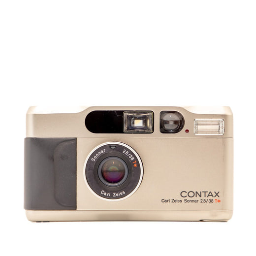 Contax T2 35mm Point-and-Shoot Film Camera (Titanium)