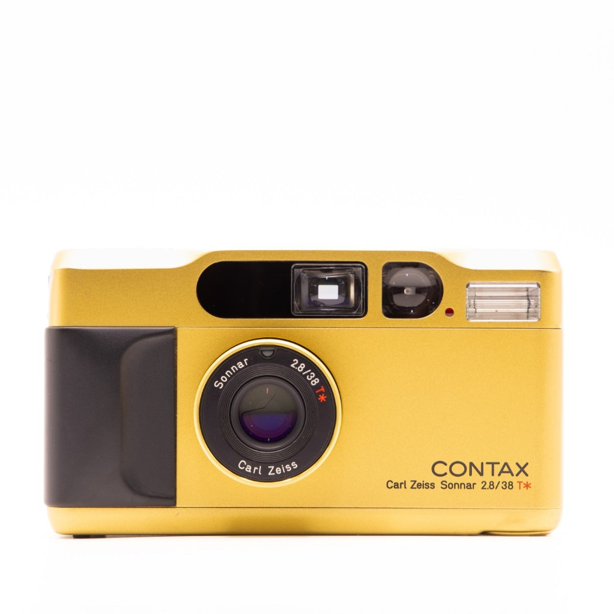 Contax T2 35mm Point-and-Shoot Film Camera (Gold)