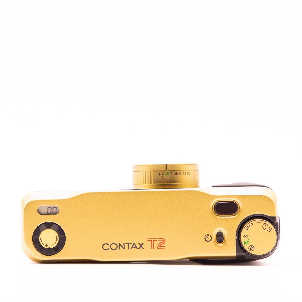 Contax T2 35mm Point-and-Shoot Film Camera (Gold)