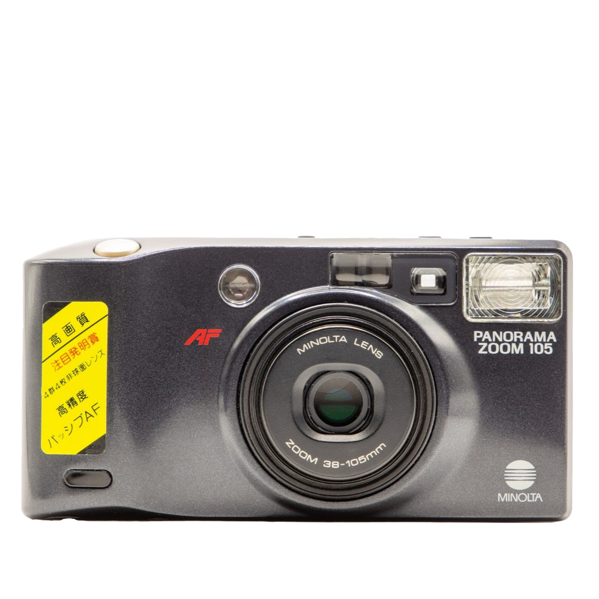 Minolta Panorama Zoom 105 35mm Point-and-Shoot Film Camera