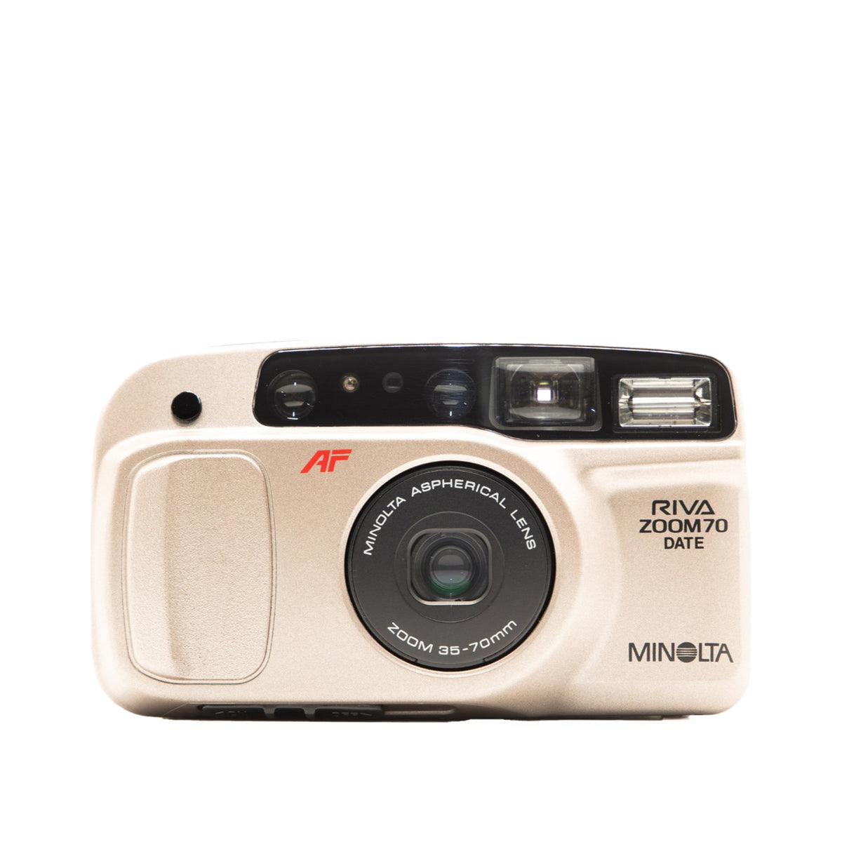 Minolta Riva Zoom 70 35mm Point-and-Shoot Film Camera