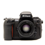 Nikon F100 35mm SLR Film Camera with AF Nikkor 50mm f/1.8D Lens