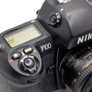 Nikon F100 35mm SLR Film Camera with AF Nikkor 50mm f/1.8D Lens
