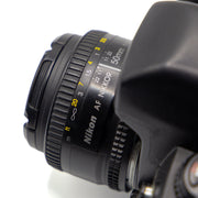 Nikon F100 35mm SLR Film Camera with AF Nikkor 50mm f/1.8D Lens