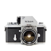 Nikon F Photomic FTn SLR Film Camera with Nikkor-S Auto 55mm f/1.2 Lens