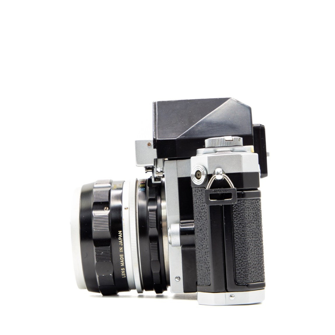 Nikon F Photomic FTn SLR Film Camera with Nikkor-S Auto 55mm f/1.2 Lens