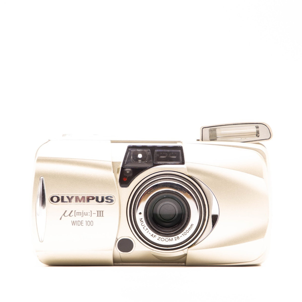 Olympus MJU III Wide 100 35mm Point-and-Shoot Film Camera