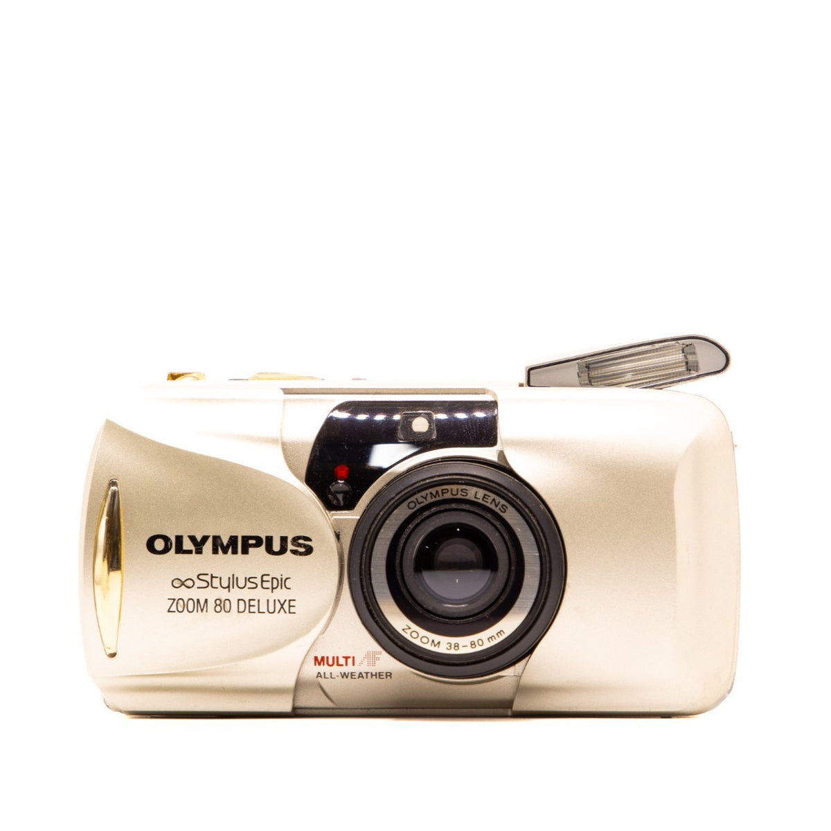 Olympus MJU II Zoom 80 Deluxe 35mm Point-and-Shoot Film Camera
