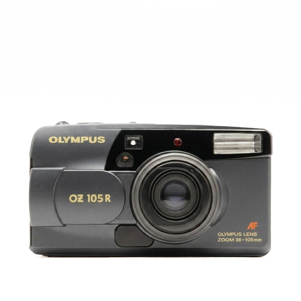 Vintage Olympus Camera on a white background