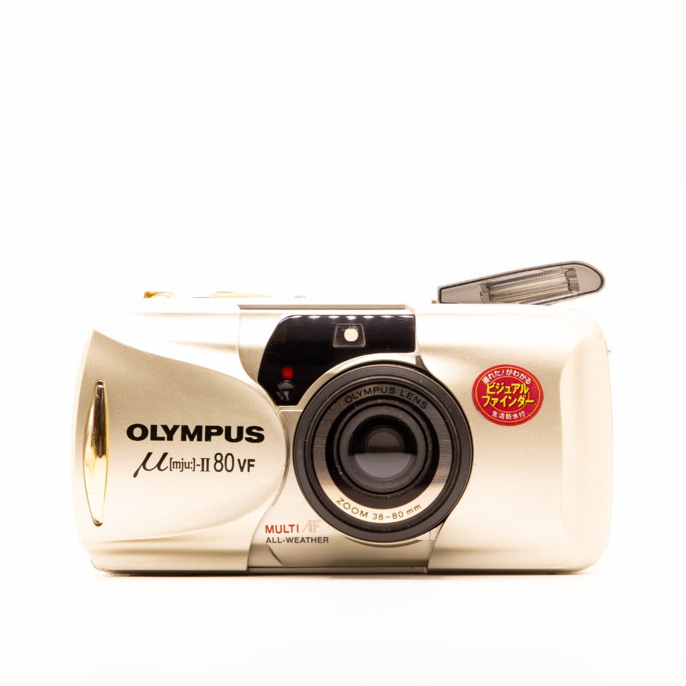 Olympus MJU II 80 VF 35mm Point-and-Shoot Film Camera