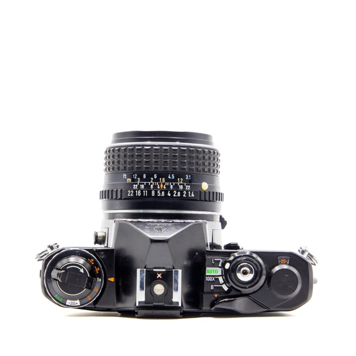 Pentax ME 35mm SLR Film Camera with SMC Pentax-M 50mm f/1.4 Lens